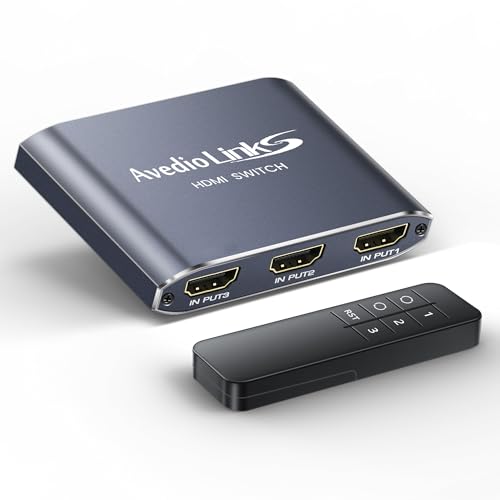 avedio links HDMI 切替器 4K 60Hz 5入力1出力 楽天市場】avedio links HDMI 切替器 4K 60Hz アルミニウム合金製 HDMI